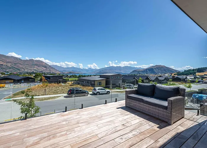 Ferienhaus Stylish Panoramic Mountain And Views Wanaka